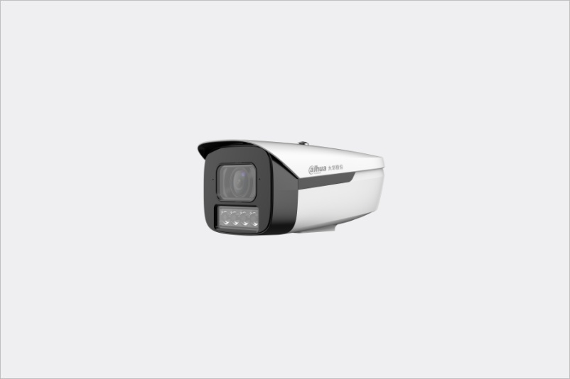 北京监控安装大华400万网络枪型摄像机